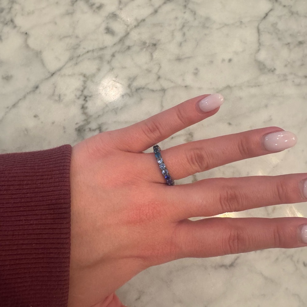 Blue Stone Ring - Picture 3 of 6